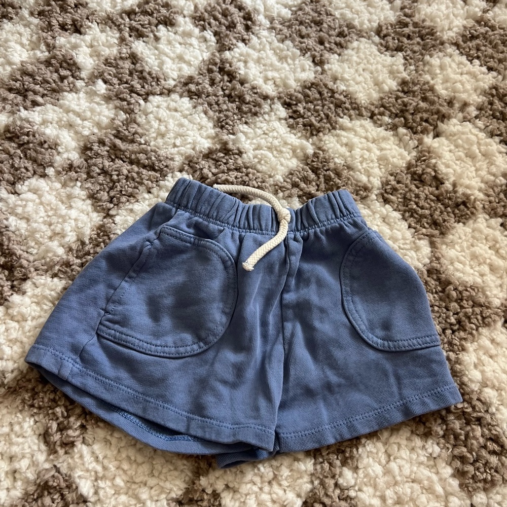 Zara Kids Blue Shorts with Pockets